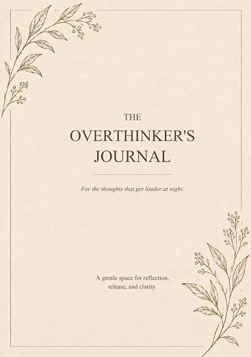 Cover of The Overthinker's Journal hardcover